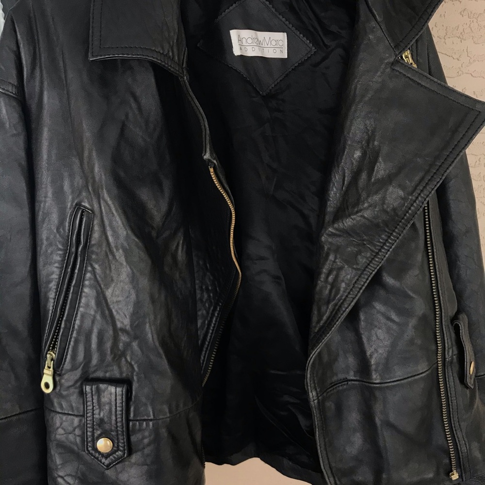 Leather jacket
